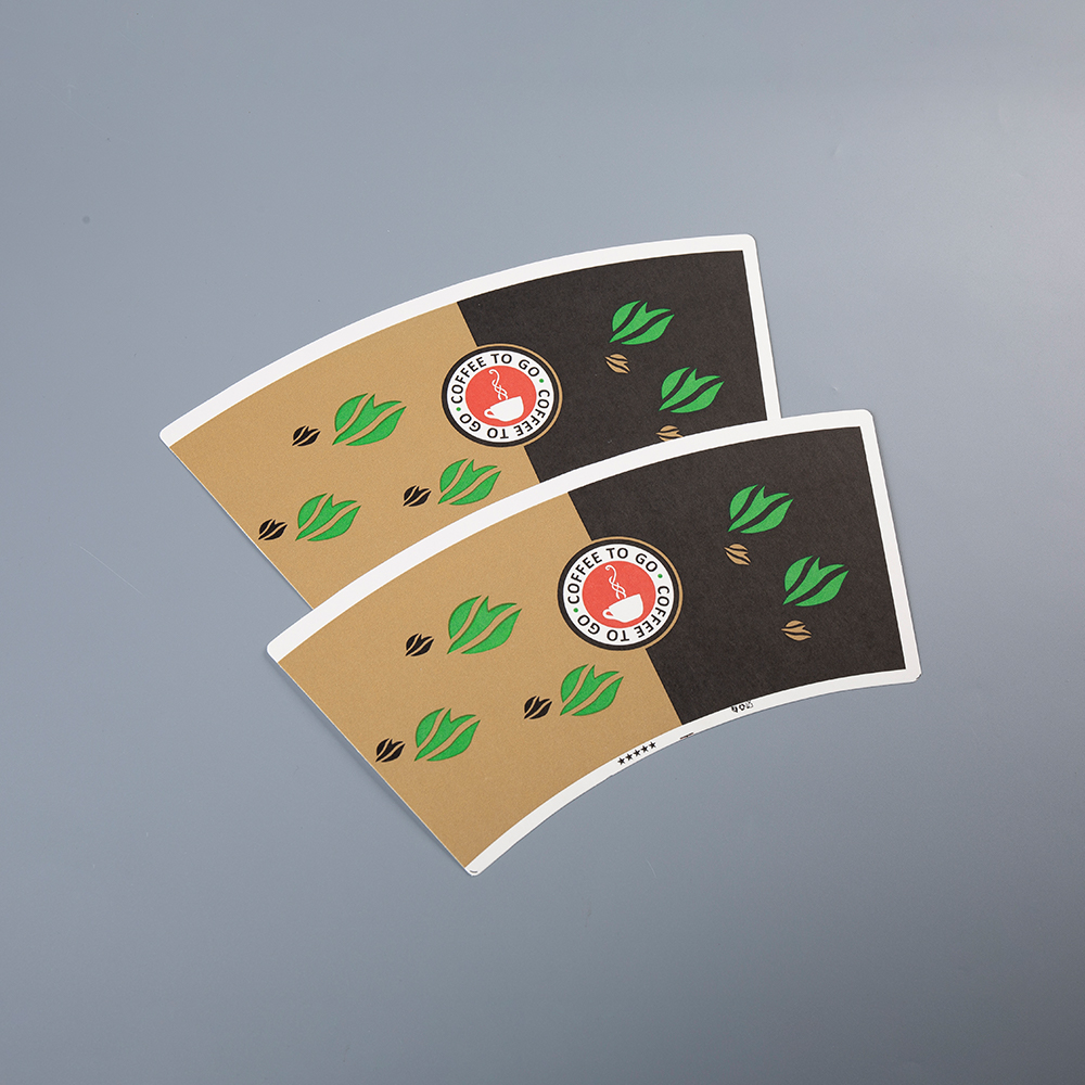 Pojedynczy wentylator z kubkami papierowymi pokrytymi PE